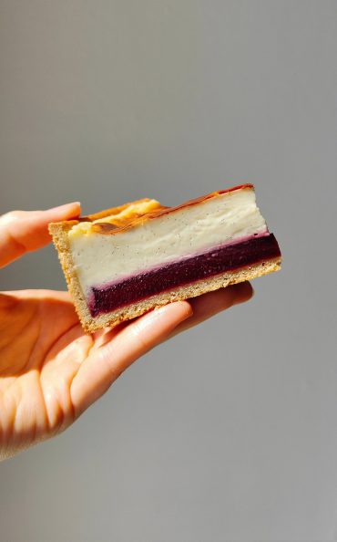 Flan vanille et insert framboise-hibiscus